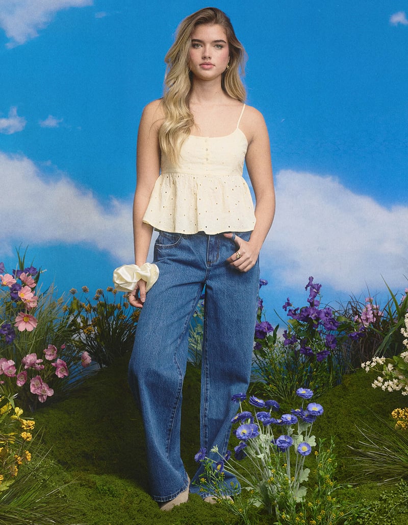 RSQ Womens Low Rise Original Baggy Jeans image number 0