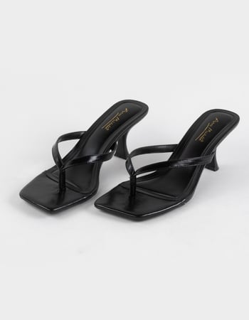 ANNE MICHELLE Align Womens Kitten Heels Alternative Image