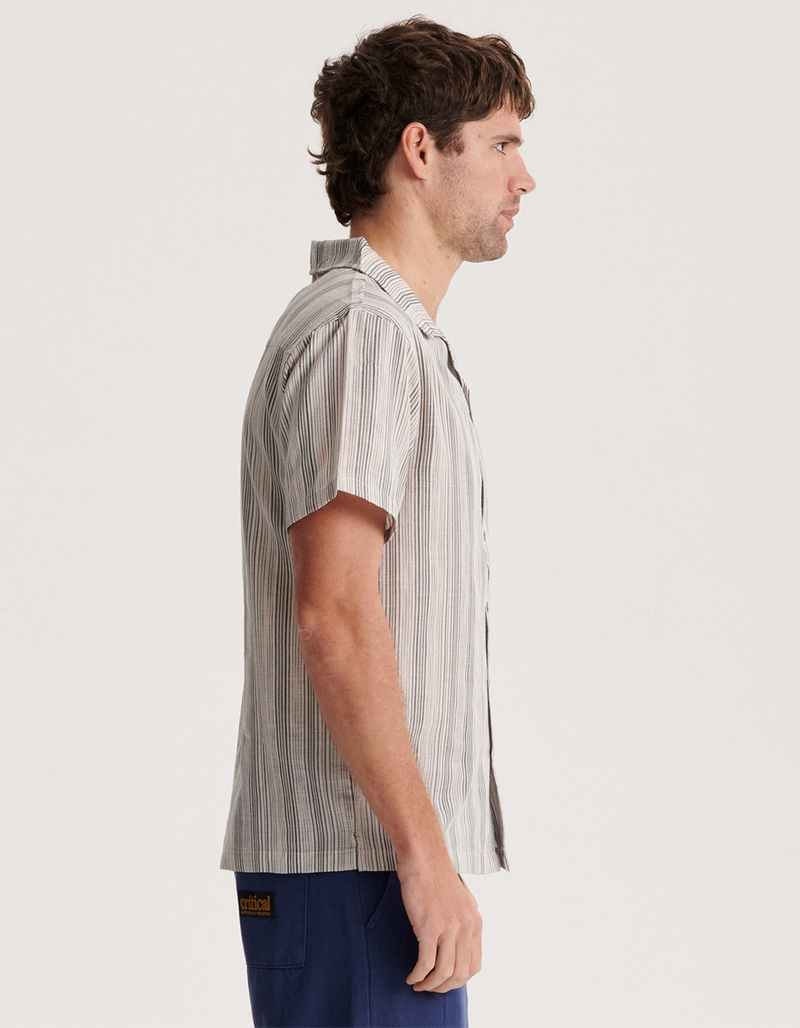 THE CRITICAL SLIDE SOCIETY Bawley Mens Button Up Shirt image number 3