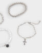 FULL TILT 4 Pack Cross Dice Pearl Bracelets image number 3