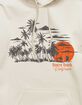 VENICE BEACH Surf Distressed Unisex Hoodie image number 2