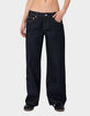 EDIKTED Petite Raelynn Washed Low Rise Jeans image number 1