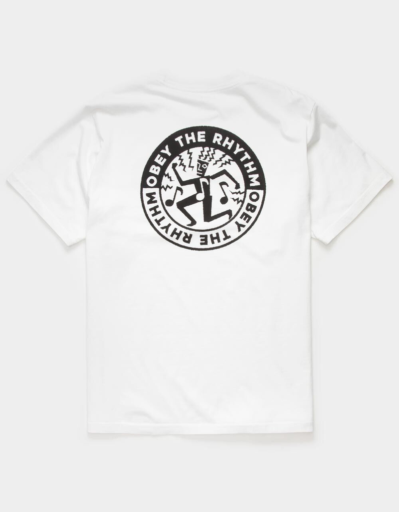 OBEY Obey The Rhythm Mens T-Shirt image number 0