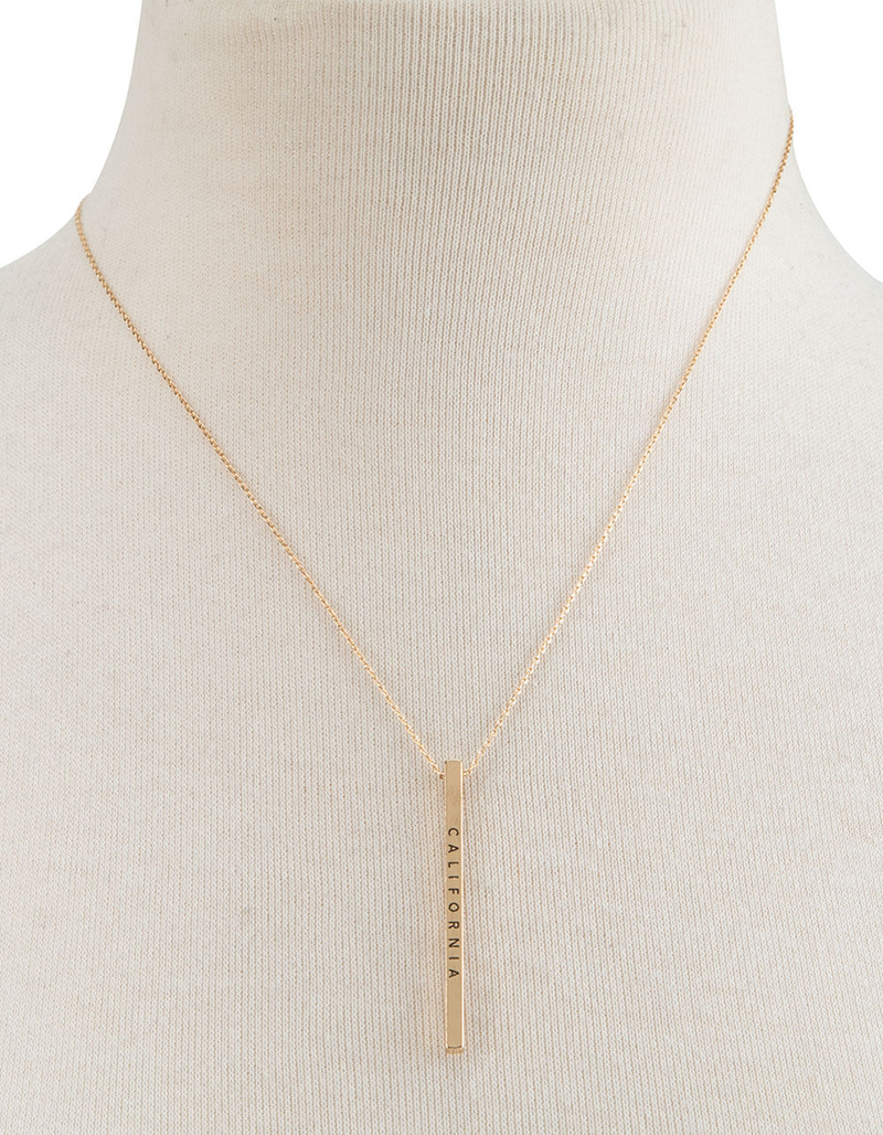 FULL TILT California Bar Necklace image number 1
