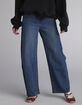 RSQ Womens Low Rise Barrel Jeans image number 5