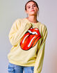 ROLLING STONES Womens Crewneck Sweatshirt image number 1