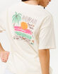 RIP CURL Hanalei Womens Oversized Tee image number 3