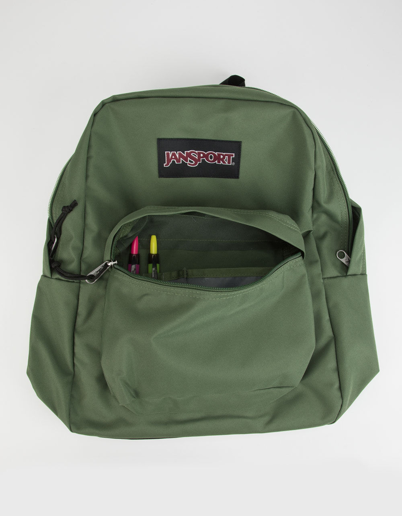JANSPORT Superbreak New Olive Backpack image number 4
