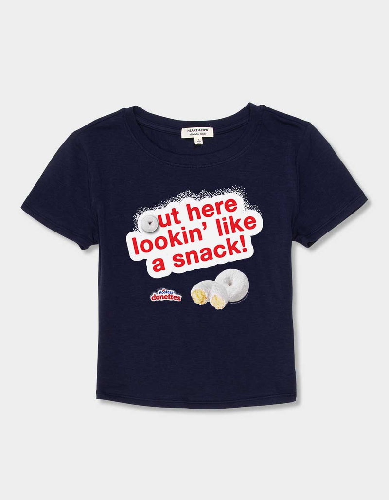 HOSTESS Lookin' Like A Snack Womens Baby Tee image number 1