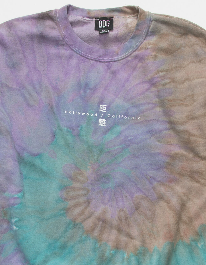 BDG URBAN OUTFITTERS Distant Worlds Mens Crew Neck Sweatshirt image number 1