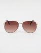 RSQ Metal Aviator Sunglasses image number 2