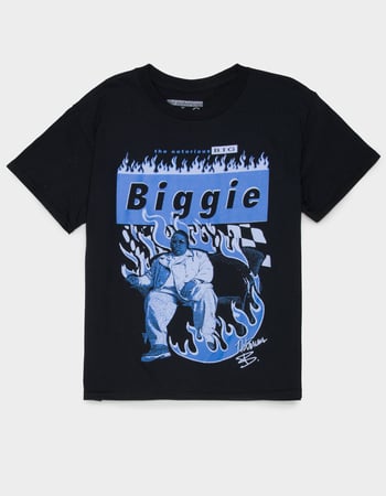 THE NOTORIOUS B.I.G. Biggie Flames Boys Tee Primary Image