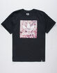 ADIDAS Blackbird Cherry Blossom Black Mens T-Shirt image number 1