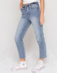 RSQ Fold Over Waist Womens Jeans image number 2