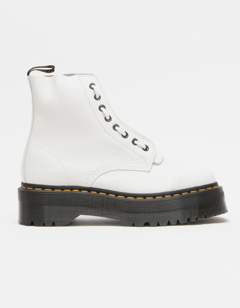 DR. MARTENS Sinclair Leather Womens Platform Boots image number 1