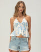 PATRONS OF PEACE Shady Grove Womens Halter Top image number 1