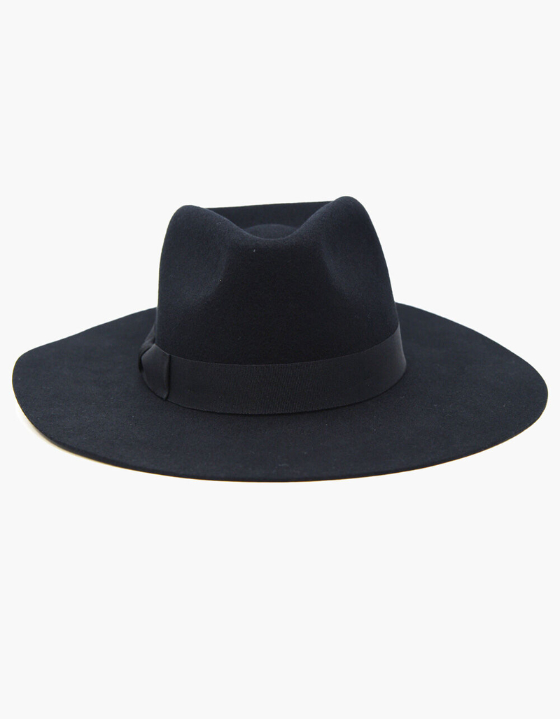 WYETH Wide Brim Womens Black Rancher Hat image number 1