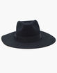 WYETH Wide Brim Womens Black Rancher Hat image number 2