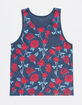 SHOUTHOUSE Rose Mens Tank Top image number 1