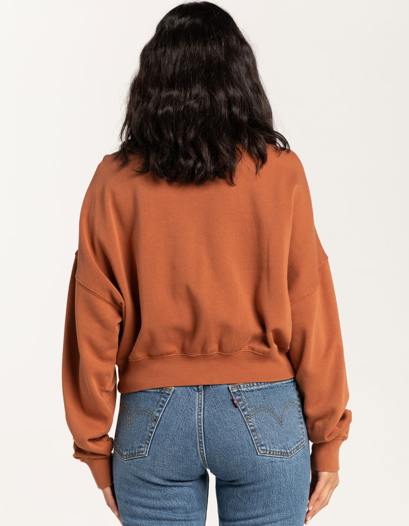 O'NEILL Moment Womens Crop Pullover Sweatshirt image number 3