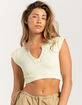 BDG Urban Outfitters Seamless Go For Gold Womens Crop Top image number 1