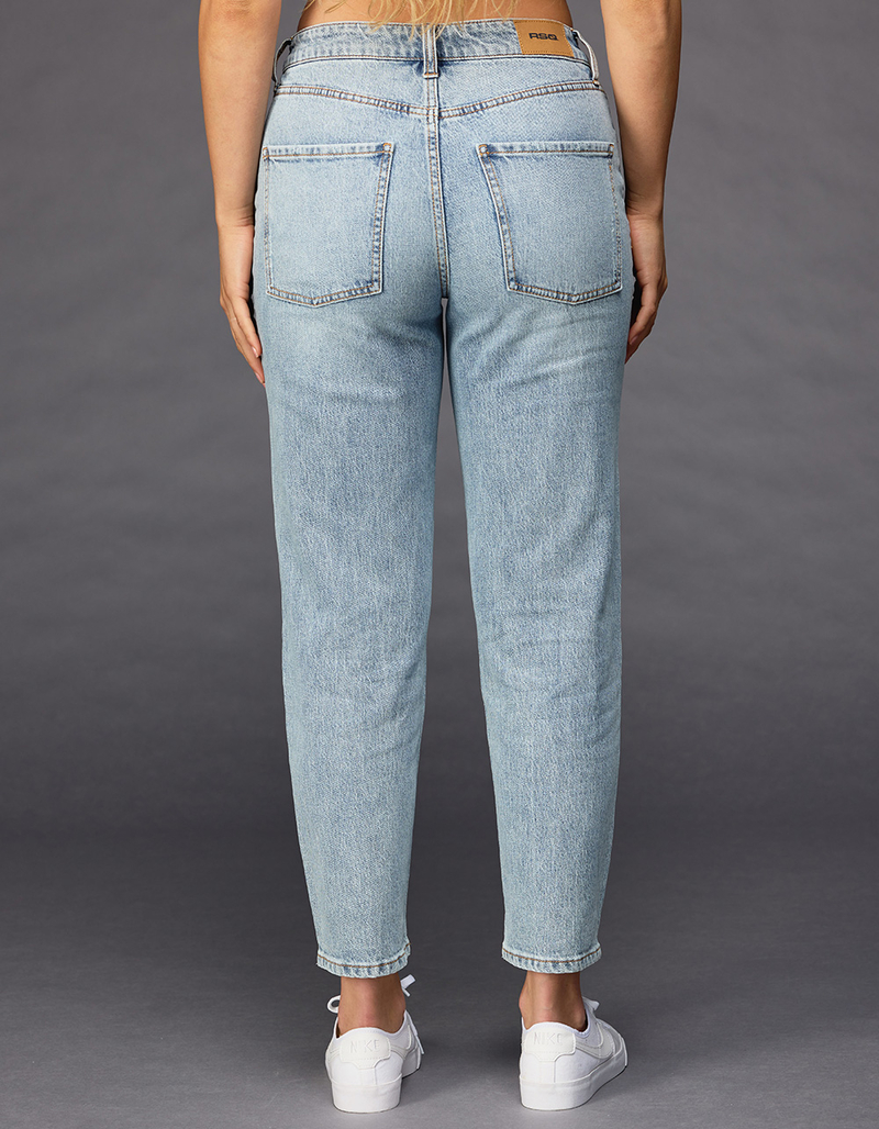 RSQ Womens Mid Rise Straight Ankle Jeans image number 3