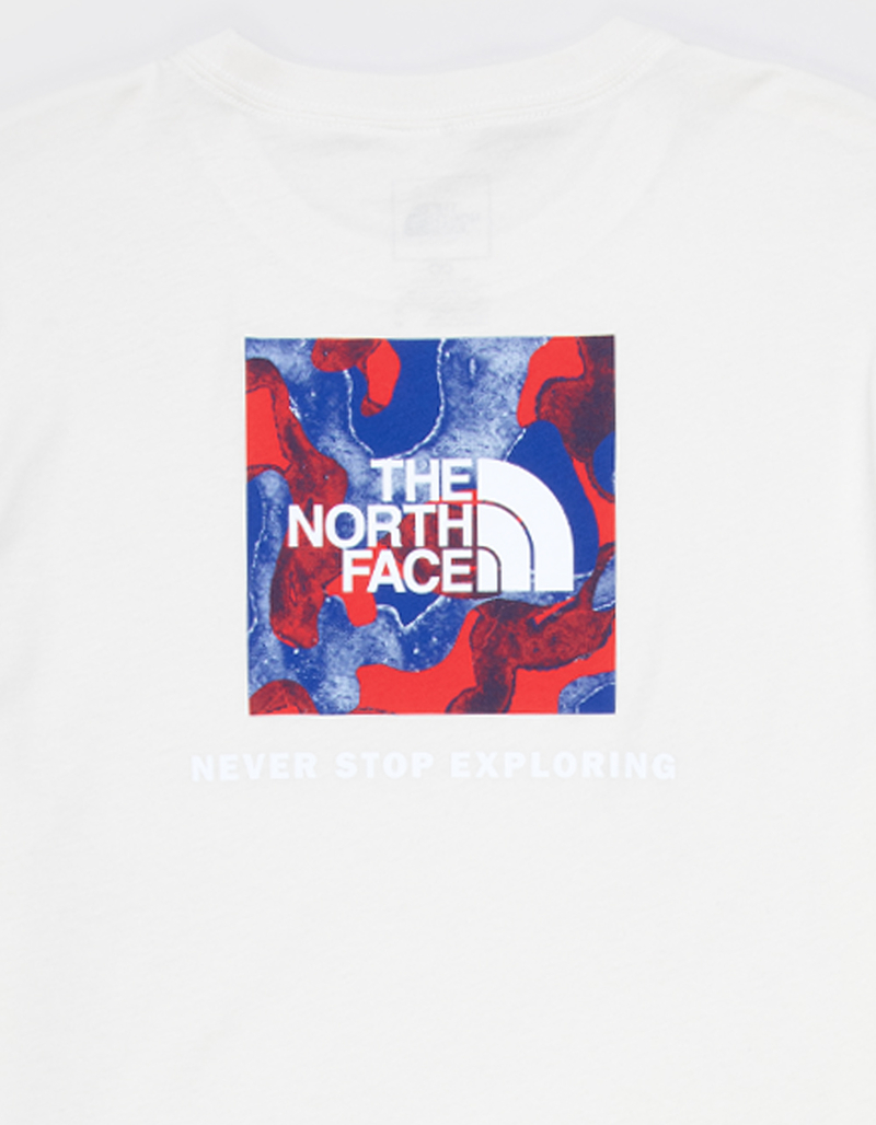 THE NORTH FACE Red White And Blue Mens Tee image number 2