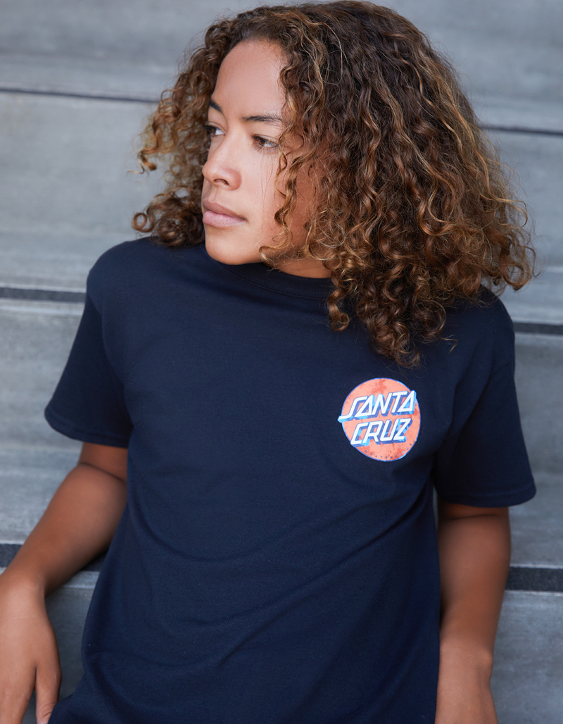 SANTA CRUZ Wave Dot Wash Boys Tee image number 0