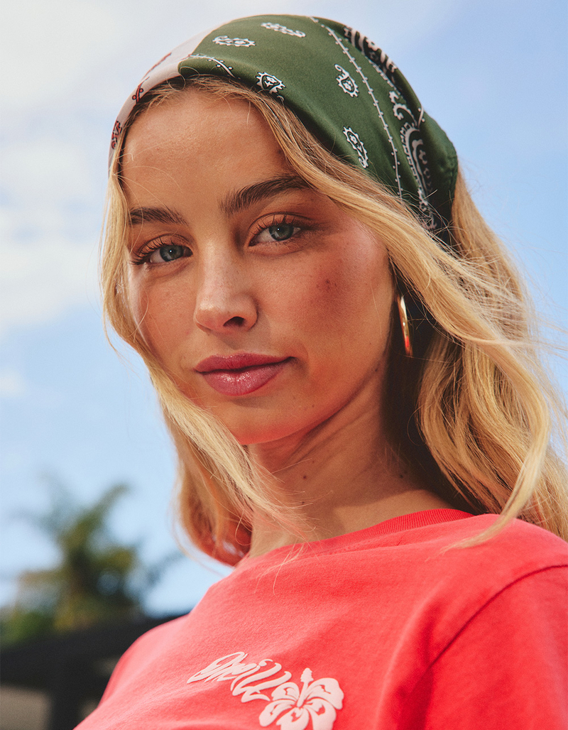 FULL TILT Multi Paisley Headscarf image number 3