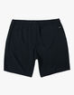 RVCA Yogger Stretch Mens 17" Athletic Shorts image number 2