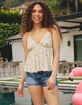 RSQ Womens Low Rise Micro Shorts image number 6