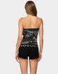EDIKTED Zelda Bead & Sequin Strapless Top image number 3