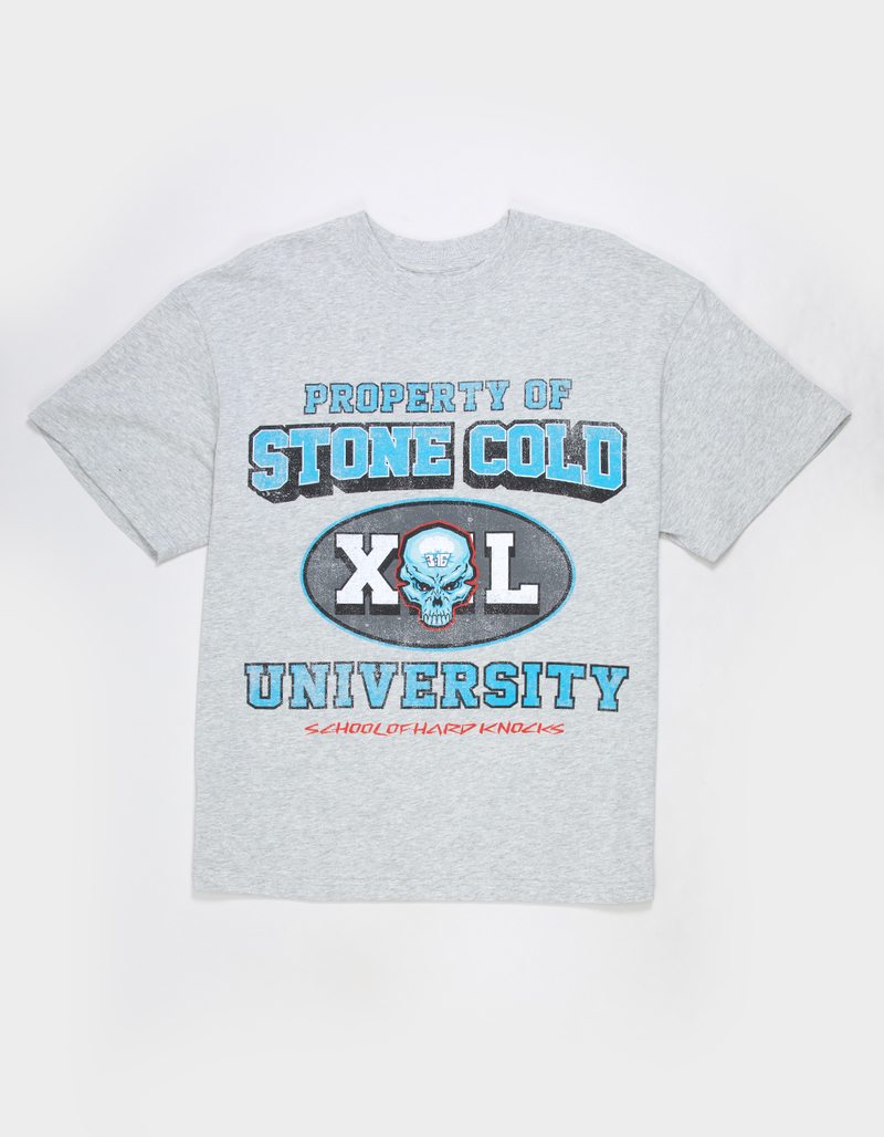 WWE Stone Cold Alum Mens Boxy Tee image number 1