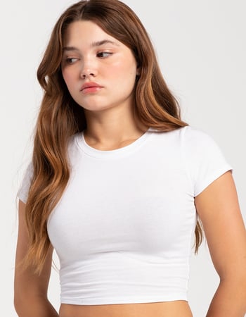 BOZZOLO Womens Cropped Tee Primary Image