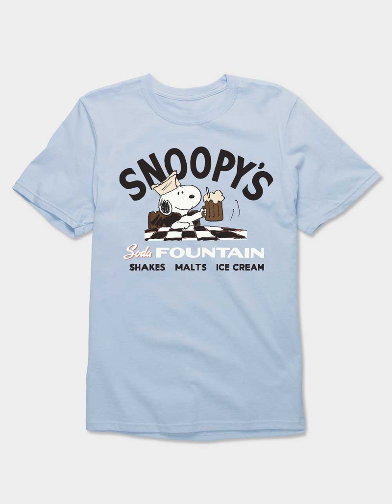 PEANUTS Snoopy's Soda Fountain Unisex Tee image number 0