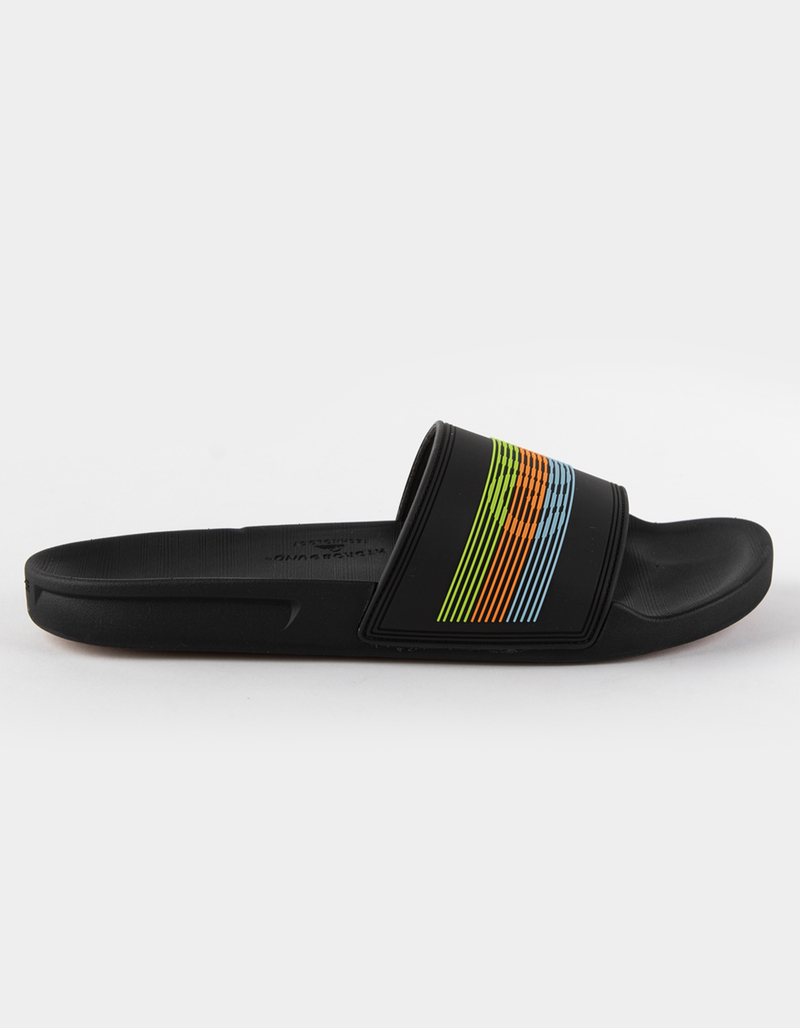 QUIKSILVER Rivi Wordmark Mens Slide Sandals image number 1
