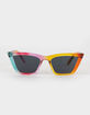 RSQ Rainbow Cat Eye Sunglasses image number 2