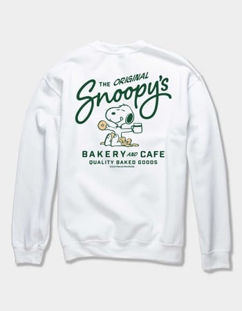 PEANUTS Snoopy's Bakery Unisex Crewneck Sweatshirt Alternative Image