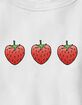 STRAWBERRY Trio Unisex Kids Tee image number 2