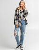 RSQ Womens Plaid Shacket image number 5