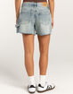 RSQ Womens Low Rise Baggy Carpenter Shorts image number 5