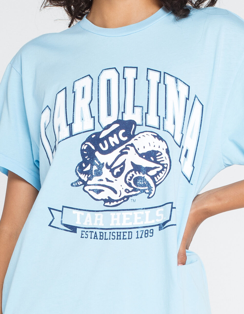THE ORIGINAL RETRO BRAND UNC University of North Carolina Tar Heels Womens Oversized Tee image number 1