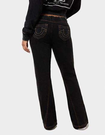 TRUE RELIGION Vintage Wash Spade Pocket Womens Low Rise Sweatpants TRUE RELIGION Vintage Wash Spade Pocket Womens Low Rise Sweatpants Primary Image