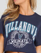 THE ORIGINAL RETRO BRAND Villanova University Wildcats Womens Crop Tee image number 2