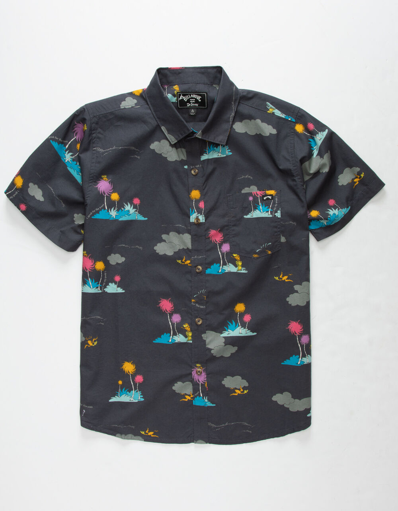 BILLABONG x Dr. Seuss Lorax Island Boys Shirt image number 0