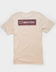 BRIXTON Alpha Block Mens Tee image number 1