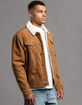 RSQ Mens Sherpa Corduroy Trucker Jacket image number 4
