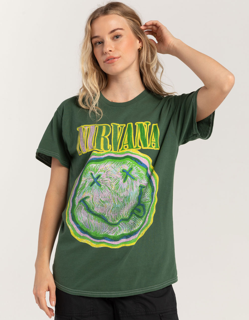 NIRVANA Womens Boyfriend Tee image number 0
