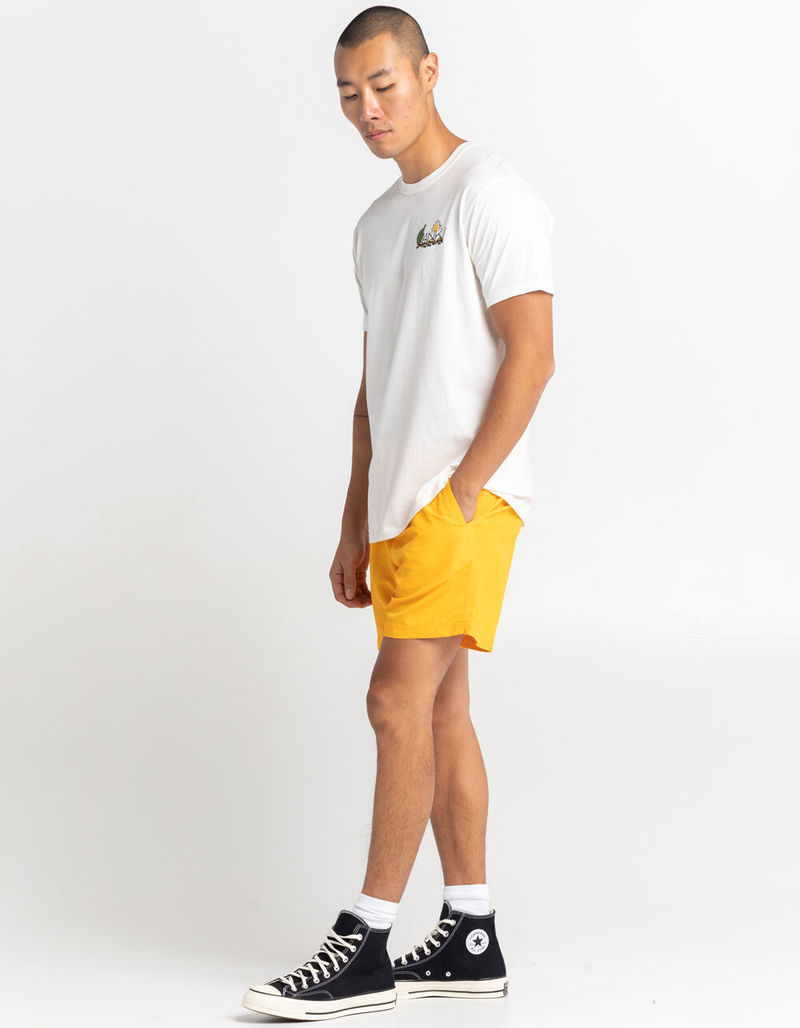 RSQ Mens 6" Nylon Shorts image number 2