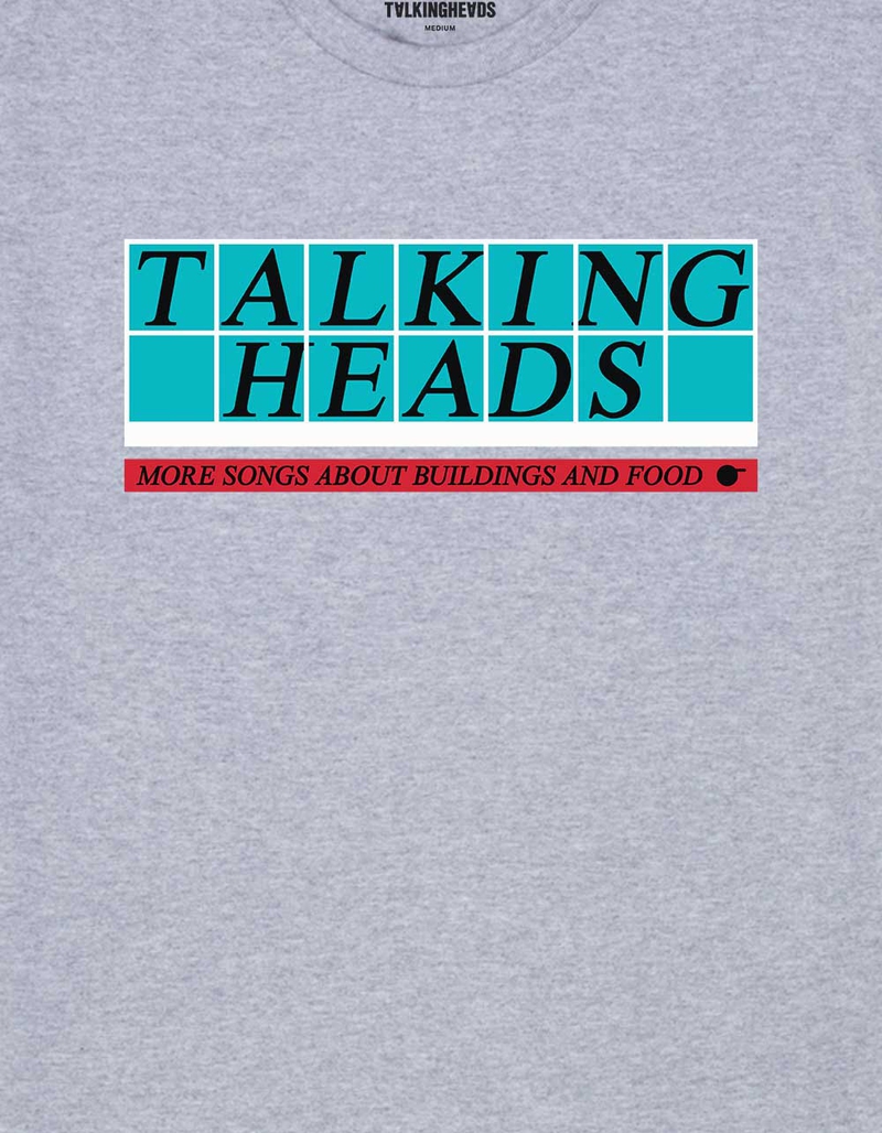 TALKING HEADS Tiled Logo Unisex Tee image number 1